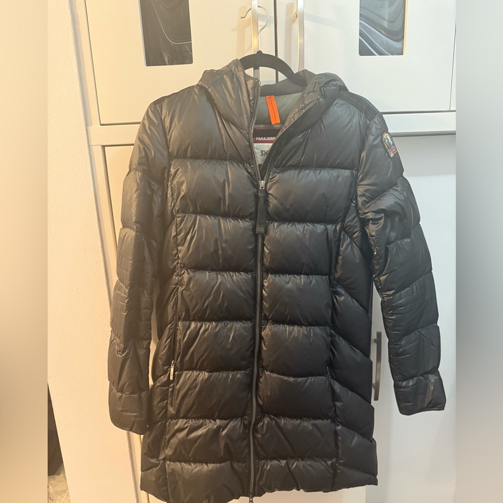 Parajumpers Black Puffer Jacket